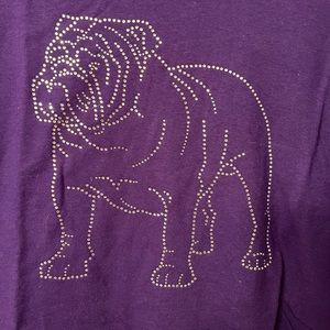 Rhinestone standard bulldog.
